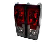Spec D Tuning LT H306RG TM Altezza Tail Light for 05 to 10 Hummer H3 Red Smoke 15 x 20 x 30 in.
