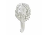 Eastwind Gifts 10016225 White Lion Wall Hook