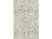 DynamicRugs RT6990276134 90276 Royal Treasure Collection 5.3 x 7.7 in. Transitional Rectangle Rug Amber Mocha