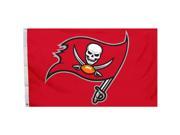 Fremont Die 94938B Tampa Bay Bucaneers Logo Flag With Grommetts 3 x 5 ft.