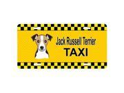 Carolines Treasures BB1385LP Jack Russell Terrier Taxi License Plate