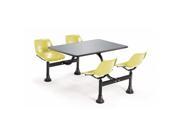 OFM 1005 YLW Cluster Table with Laminate Top Yellow