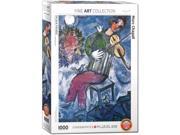 EuroGraphics 6000 0852 Marc Chagall Le Violoniste Bleu Puzzle 1000 Pieces