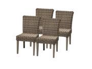 TKC Cape Cod Armless Dining Chairs Vintage Stone 4 Piece