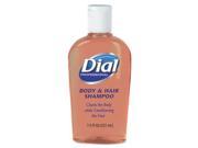 Dial. Professional 04014 Body Hair Care Peach Scent 7.5 oz. Flip Cap Bottle