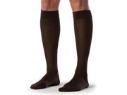 Sigvaris Sea Island Cotton 191CC99 15 20mmHg Mens Closed Toe Calf Socks Black Size C