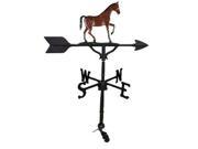 Montague Metal Products WV 256 NC 200 Series 32 In. Color Gaited Horse Weathervane