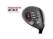 Tour Edge Golf E9WRGR0315.B MRH Exotics Ex9 Fairway Wood No. 3 15 Bassara E42 R