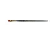 Dynasty B 410 Flat Shader Golden Synthetic Long Wood Handle Paint Brush Size 2