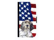Carolines Treasures LH9022NBIP5 USA American Flag With English Setter Cell Phonebook Cover For Iphone 5 Or 5S
