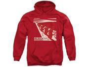 Trevco Concord Music Davis And Horn Adult Pull Over Hoodie Red Extra Large