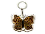 Ed Speldy East Company BTK106 Real Bug Indian Fritillary Butterfly Key Chain