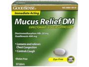 Good Sense Dm 400 mg 20 mg Mucus Relief Tablets 30 Count Case of 24