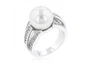 Icon Bijoux R08268R C84 10 12 Mm Shell Pearl Bridal Ring Size 10