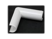 Wiremold C7 Inside Plastic Elbow Cord Cover Ivory