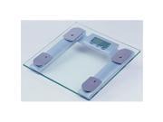 American Trading House EH 404 Body Fat Glass SqXL Platform1.5 Inch LCD Scale