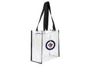 Little Earth Productions 501311 WJET Winnipeg Jets Clear Square Stadium Tote