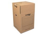Fellowes Manufacturing 7711001 Smoothmove Wardrobe Boxes Kraft 24 L x 24 W x 40 H in.