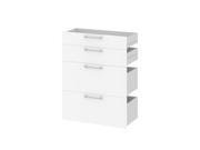 Tvilum Pierce 8042649 Prima Kit For Bookcases With 2 Drawers 2 File Drawer