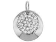 Doma Jewellery SSPZ520 S Sterling Silver Pendant With CZ 3.0 g.
