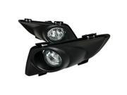 Spec D Tuning LF MZ603COEM DL Clear Fog Lights with Wiring Kit for 03 to 04 Mazda 6 5 x 11 x 10 in.
