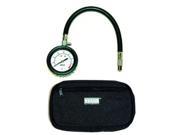 VIAIR 90059 2.5 Tire Gauge with Hose 0 to 15 PSI Storage Pouch