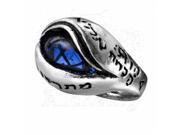 Alchemy Gothic R124T Angel S Eye Ring T 9.5