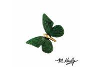 Michael Healy Designs MHR18 Monarch Butterfly Doorbell Ringer Brass Green Patina