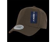 Decky 1016W BRN Fitall Flex Baseball Caps Brown