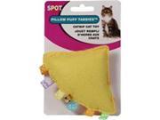 Ethical Cat 689720 Pillow Puff Tabbie Catnip Cat Toy Wedge 2.75 in.