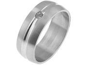 Doma Jewellery MAS03097 6 Stainless Steel Ring Size 6