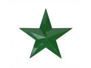 NorthLight 24 in. Hunter Green Country Rustic Star Indoor And Outdoor Wall Decoration