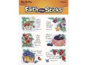 Standard Publishing 08898X Sticker Berries Blessings 6 Sheets Faith That Sticks
