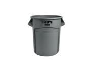 Rubbermaid Commercial Products 2620GRAY Brute Round Container Gray