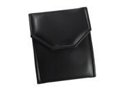 Dlux Jewels Black Exterior White Interior Leather Two Tone 7 x 5 Pearl Folder