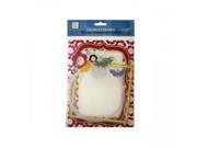 Bulk Buys Cg631 Clear Cut Garden Frames With Glitter Accents Pack Of 24