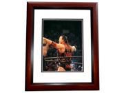 8 x 10 in. Scott Hall Autographed Wrestling Photo Mahogany Custom Frame