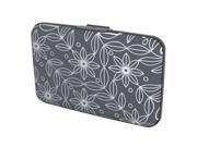 GiftTrenz 30608 Security Wallet Floral Pattern Canvas