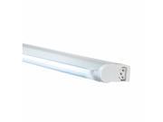 Jesco Lighting SG5A 8 30 W 3 Wire Grounded Adjustable T5 Sleek Plus Fluorescent Undercabinet Fixture White Finish