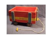 THE PUZZLE MAN TOYS W 1513 Wooden Toy 4 Tier Wagon