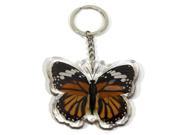 Ed Speldy East Company BTK110 Real Bug Common Tiger Butterfly Key Chain