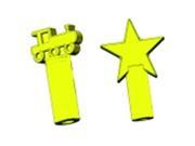 School Specialty Oral Motor Pencil Toppers Train And Star Yellow Set 2
