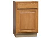 RSI Home Products Sales CBKB21 MO 21 x 34.5 in. Medium Oak Assembled Base Cabinet