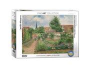 EuroGraphics 6000 0825 Camille Pissarro Vegetable Garden Overcast Morning Eragny Puzzle 1000 Pieces