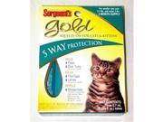 Sergeant S Pet Products Gold Sqz on Cats Under 5 Lbs 01061