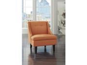 Ashley 3623160 Signature Design Stationary Clarinda Accent Chair Orange