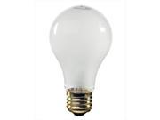NorthLight Opaque White E26 Base Replacement A19 Light Bulbs 25 Watts 25 Pack