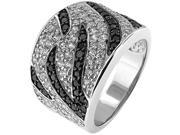 Doma Jewellery MAS02347 7 Sterling Silver Ring with Cubic Zirconia Size 7