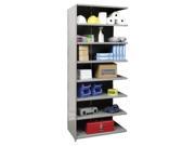 Hallowell A4723 12HG Hallowell Hi Tech Metal Shelving 48 in. W x 12 in. D x 87 in. H