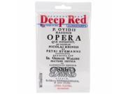 Deep Red Stamps 4X604465 Cling Stamp Opera Playbill